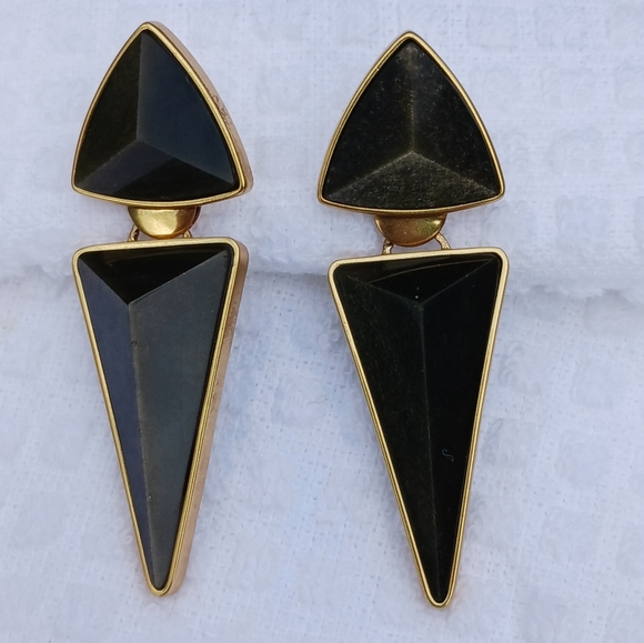 KENDRA SCOTT • Vivian Vintage Gold Statement Earrings* - Picture 9 of 12